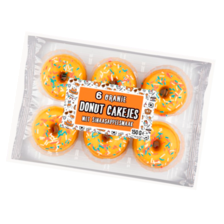 Mini oranje donut cakejes